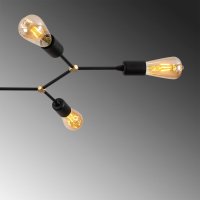 Lustra Sparrow - 1242 Negru - 3