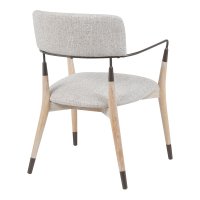 Scaun, Sentana, Crem, 56.5x56x79 cm - 2