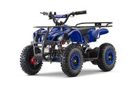 ATV electric pentru copii NITRO Torino Quad 1200W 48V Snowy Tyre, culoare Albastra - 1