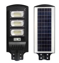 Lampa solara stradala LED de 150W IP65 6000k cu senzor si telecomanda 3 CASETE - 1