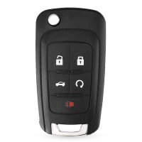 Cheie Auto Completa Programabila, Compatibila Chevrolet Captiva, Cruze, Malibu, Opel Antara, cu 4+1 butoane - 10