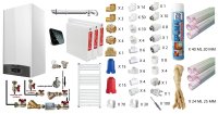 Pachet pentru apartament cu 2 camere - Centrala termica Ariston CLAS ONE+ WI-FI 24 kW - 1