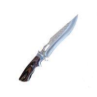 Cutit de vanatoare, Wild Steer, IdeallStore®, 31 cm, Husa inclusa - 8