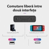 Adaptor audio Techstar® pentru consola de jocuri, Bluetooth 5.0, Casti portabile, Compatibil cu PS4, Nintendo Switch - 8