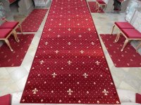 Mocheta Lotos Rosu 400x500 cm de la Delta - Eleganta pentru Biserici si Hoteluri - 2