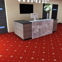 Mocheta Lotos Rosu 400x500 cm de la Delta - Eleganta pentru Biserici si Hoteluri - 4
