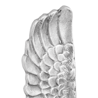 Sculptura Aripi de Inger Argintii 91x31x5 cm din Aluminiu - 6