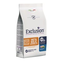 EXCLUSION Monoprotein VD Metabolic&Mobility Medium/Large, M-XL, Porc și Fibre, dietă veterinară, hrană uscată câini, obezitate, sistem articular, 12kg - 2