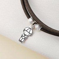 Bratara Magnetica cu Charm Baiat - Argint 925 - 1