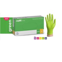 Manusi Nitril Nepudrate EasyCare 100 Buc Marime L Verde - Everin - 1