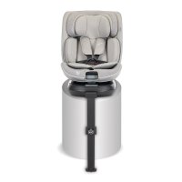 Scaun auto pentru copii Lorelli Solaris Grey 40-150 cm, i-Size, isofix, picior de sprijin, rotativ 360, 0 luni-12 ani - 2