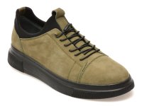 Pantofi Kaki GRYXX BS3810 din Nabuc - 1