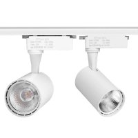 Spot LED Techstar® Tracklights, Pentru Sina RailRacks Monofazata Tip L, 12w, 4000k Lumina Naturala, Iluminat - 9