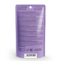 SCHESIR Special Light, Pui, plic hrană umedă fără cereale pisici, obezitate, (mousse), 70g - 3