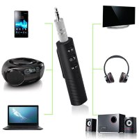 Receptor Techstar® Bluetooth Audio Jack 3.5mm Wireless Auto Clip On BT2 - 6