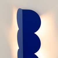 Aplica de Perete Sollux Lighting Biscuit Ultramarine 16.3x5.8x33.6 cm - 4