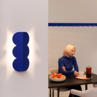 Aplica de Perete Sollux Lighting Biscuit Ultramarine 16.3x5.8x33.6 cm - 11