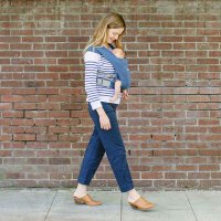Marsupiu Ergobaby Embrace Soft Navy - 1