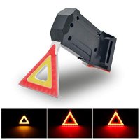 Stop LED pentru Bicicleta TRIUNGI cu Incarcare USB - 1
