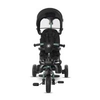 Tricicleta pentru copii Lorelli Freccia Black Green multifunctionala, pliabila, sezut rotativ 360 grade, greutate admisa 25 kg, roti Eva - 1