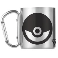 Cana Pokemon - Carabiner - Pokeball - 1