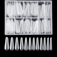 Tipsuri Full Cover 120 bucati Forma Migdala Ruseasca- Everin - TIPS-MR - 1