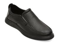 Pantofi BITE THE BULLET 25C2115 pentru Barbati, Negri, din Piele Naturala - 1
