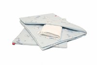 Lenjerie de pat pentru copii 4 piese Ursuletul Martinica albastru 70x110 cm 100x135 cm - 5