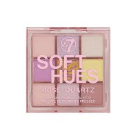 Fard de pleoape W7 Soft Hues Rose Quartz cu 9 nuante - 2