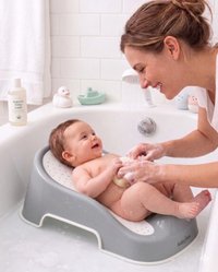 Suport pentru baie BabyJem Soft Touch Gri - 4