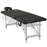 Masa de Masaj Pliabila cu 4 Zone - Cadru din Aluminiu - 3