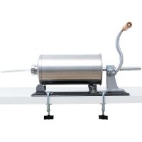 Masina orizontala de umplut carnati VNS-O5, inox, capacitate 5 kg, cu 5 palnii - 6