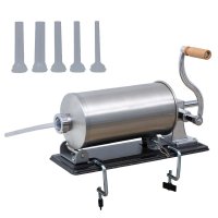 Masina orizontala de umplut carnati VNS-O5, inox, capacitate 5 kg, cu 5 palnii - 4