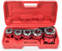 Trusa Completa de Filiere pentru Tevi Gaze Lumytools LT55820 3/8 - 5/4 - 1