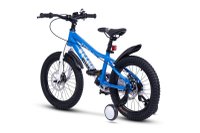 Bicicleta pentru copii Velors V18345A Albastru, roti 18 inch, 5-7 ani, greutate suportata 80 kg, inaltime utilizator 110-125 cm - 2