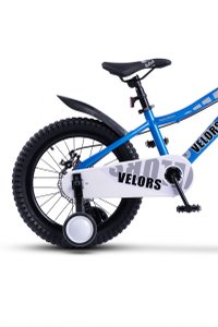 Bicicleta pentru copii Velors V18345A Albastru, roti 18 inch, 5-7 ani, greutate suportata 80 kg, inaltime utilizator 110-125 cm - 3