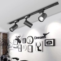 Spot LED Techstar® Tracklights, Pentru Sina RailRacks Monofazata Tip L, 20w, 6500k Lumina Rece, Iluminat Directionabil - 13