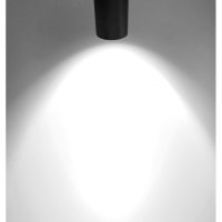 Spot LED Techstar® Tracklights, Pentru Sina RailRacks Monofazata Tip L, 20w, 6500k Lumina Rece, Iluminat Directionabil - 20