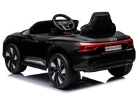Masinuta electrica pentru copii Audi E-tron GT Black 70W cu licenta, Oglinzi retrovizoare, Roti din spuma Eva,Lumini LED,Centura de siguranta,Sistem troller pentru tractare,Mufa MP3,slot USB,Card microSD,Bluetooth - 3