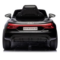 Masinuta electrica pentru copii Audi E-tron GT Black 70W cu licenta, Oglinzi retrovizoare, Roti din spuma Eva,Lumini LED,Centura de siguranta,Sistem troller pentru tractare,Mufa MP3,slot USB,Card microSD,Bluetooth - 4