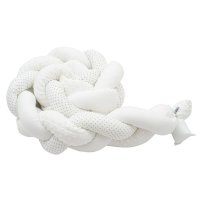 Protectie laterala pentru patut tip bumper New Baby 225 cm MinkyDot - 3