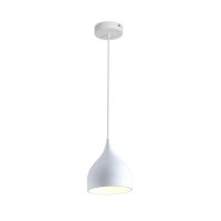 Lustra Perce metal alb 17x17x100 cm - 1