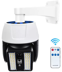 Lampa solara tip camera HW51182 66 SMD LED senzor telecomanda - 1