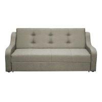 Canapea VALY II extensibila, 3 locuri, cu lada depozitare, bej, 215x90x95 cm - 1