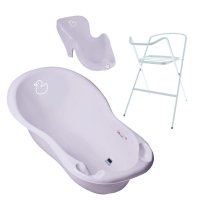 Set Cadita 102 cm cu suport metalic si suport anatomic Duck Mov - 2