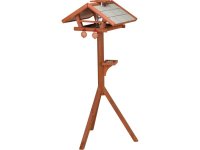 TRIXIE, hranitor exterior cu stativ, pasari, lemn de pin, maro, 55 x 27 x 53 cm TRIXIE, hranitor exterior cu stativ, pasari, lemn de pin, maro - 2