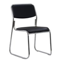 Scaun de conferinta HRC 604 negru, stivuibil si elegant - 1
