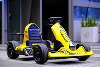Kart electric pentru copii Nichiduta LoveKart Speed8 12V cu telecomanda 2.4G,Aplicatie pentru control de pe telefon,Scaun confortabil,Roti rezistente din plastic,Pedale individuale acceleratiefrana,UsB, Mp3, Bluetooth - 1