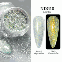 Sclipici Chrome Aurora NDG10 - NDG09 - 1