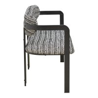 Banca, Berdona, Pako, Negru 120x47x78 cm - 3